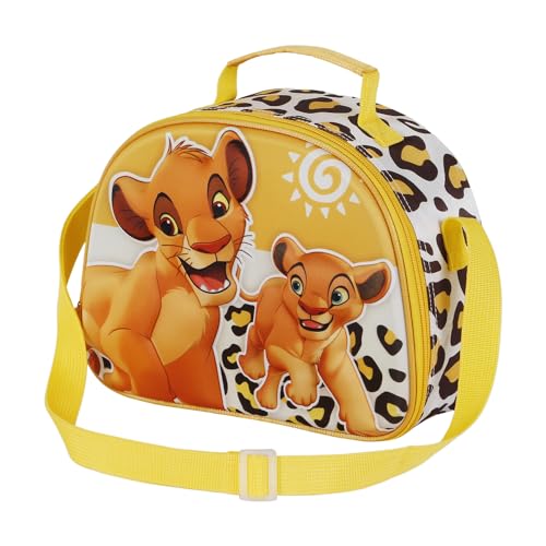 Disney Unisex Kinder Disney 3D Frühstückstasche 3D Frühstückstasche Africa, Gelb Africa, Einheitsgröße von Disney