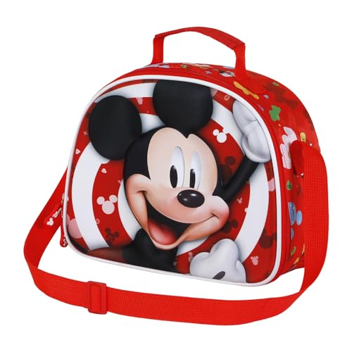 Disney Unisex Kinder Disney 3D Frühstückstasche 3D Frühstückstasche Twirl, Rot Twirl, Einheitsgröße von Disney