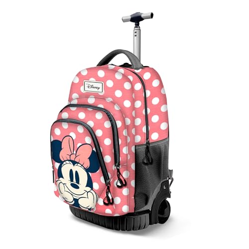 Disney Unisex Kinder Disney Fan Gts Trolley-Rucksack Fan GTS Trolley-Rucksack Closer, Minnie Rosa, Einheitsgröße von Disney