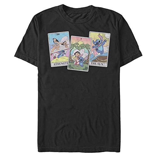 Disney Lilo & Stitch - LILO STITCH TAROT Unisex Crew neck Black S von Disney