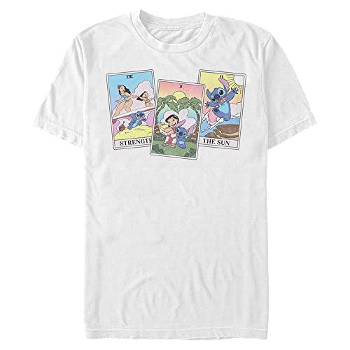 Disney Lilo & Stitch - LILO STITCH TAROT Unisex Crew neck White M von Disney