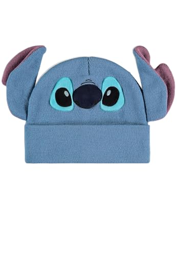 Disney Unisex Lilo & Stitch Novelty Beanie Hat, blu, Einheitsgröße Disney Unisex Lilo & Stitch Novelty Beanie Hat, blu, Einheitsgröße von Disney