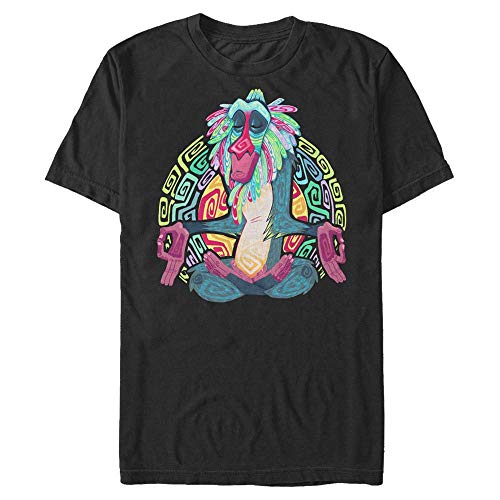 Disney Unisex Lion King-Freaky Rafiki Organic Short Sleeve T-Shirt, Black, L von Disney