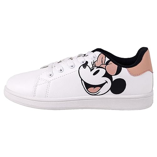 Disney Unisex Minnie Mouse Sneakers Sneaker, Weiß, 32 EU von Disney