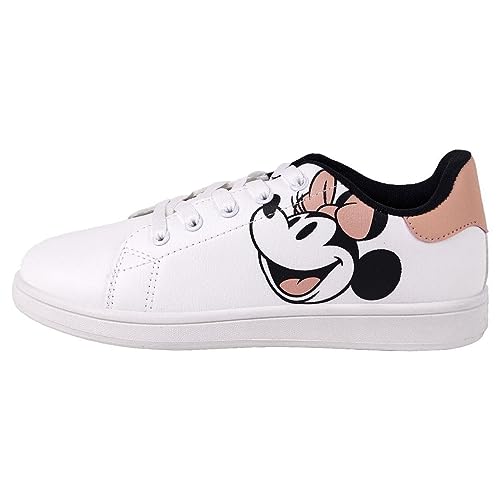 Disney Unisex Minnie Mouse Sneakers Sneaker, Weiß, 33 EU von Disney