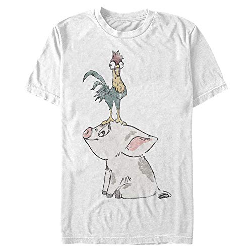 Disney Moana - Pua Unisex Crew neck White M von Disney