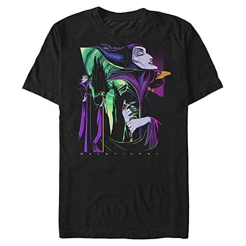 Disney Unisex Sleeping Beauty-Mistress of Evil Organic Short Sleeve T-Shirt, Black, S von Disney