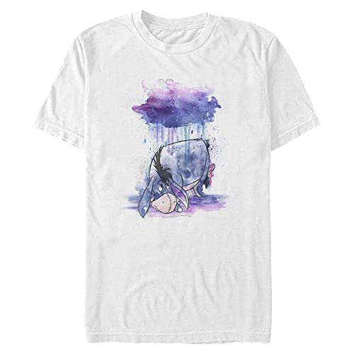 Disney Winnie The Pooh - WATERCOLOR EEYORE Unisex Crew neck White XL von Disney