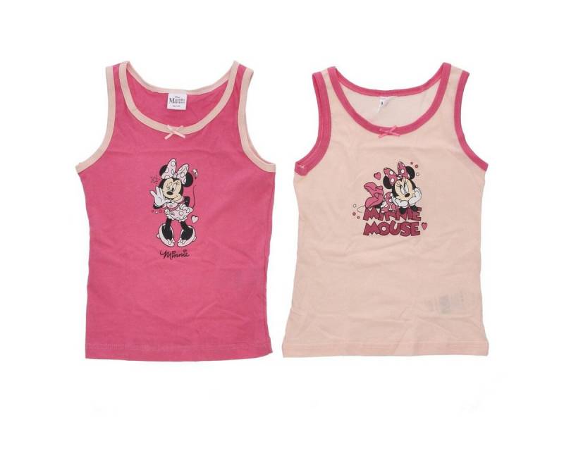 Disney Unterhemd Minnie Mouse Unterhemden Kinder – 2er-Pack 98/104 von Disney