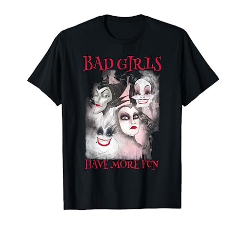 Disney Villains Bad Girls Have More Fun T-Shirt von Disney