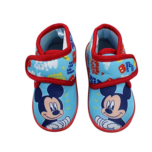 Disney Wd14759 S1 Hausschuh, blau, 24 EU Schmal von Disney