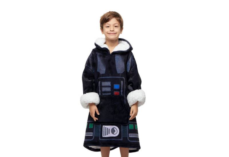 Disney Weihnachtspullover Disney Childrens Oversize Hooded Sweatshirt Multicolor 60x80 cm von Disney