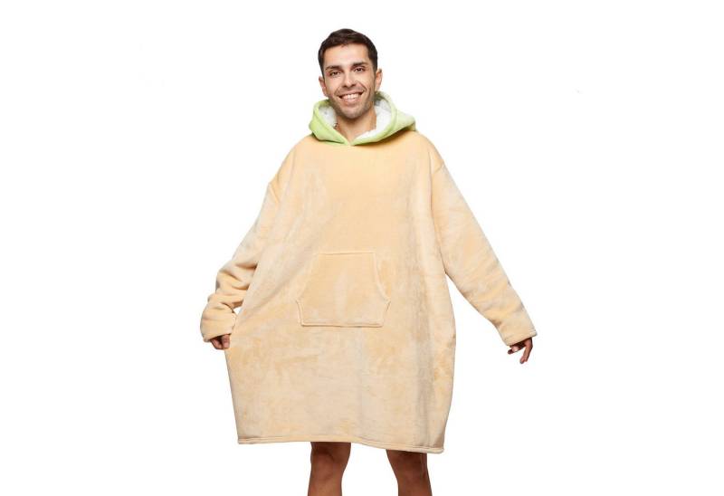Disney Weihnachtspullover Disney Oversize Hooded Sweatshirt Multicolor 70x102 cm von Disney