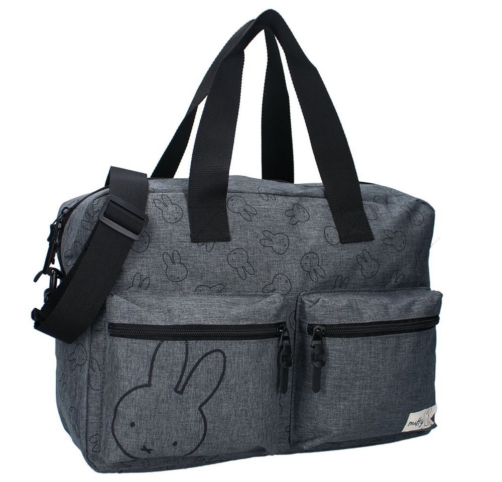 Disney Wickeltasche Große Graue Baby Wickeltasche & Wickelunterlage Disney Fashion Miffy von Disney