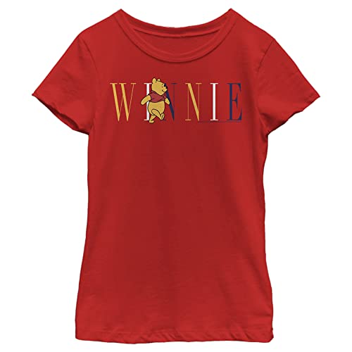 Disney Winnie The Pooh - Pooh Fashion Kids Crew neck Red 104 von Disney