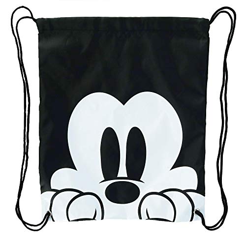 Disney mickey mouse gesicht rucksacktasche, schwarz von Disney