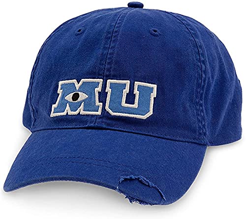 DisneyParks Exklusive Baseballkappe Monsters University, Erwachsenengröße, Blau von Disney