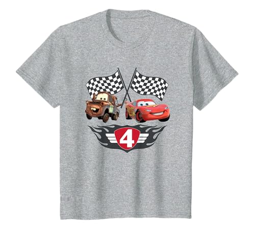 Kinder Cars 4 Geburtstag T-Shirt von Disney