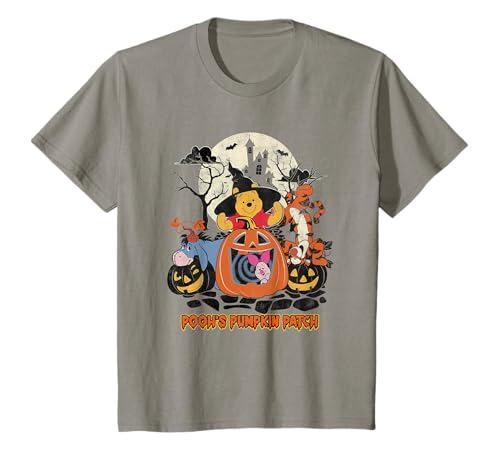 Kinder Halloween Winnie The Pooh Pumpkin Patch T-Shirt von Disney