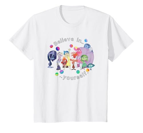 Kinder Inside Out Believe In Yourself T-Shirt von Disney