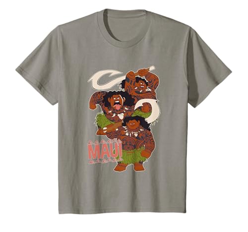 Kinder Moana Maui Homage T-Shirt von Disney
