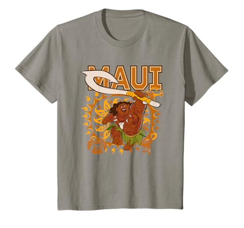 Kinder Moana Maui Sun Raise The Hook T-Shirt von Disney