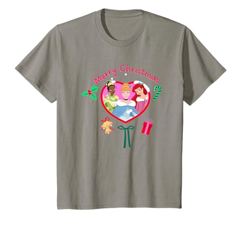 Kinder Princess Merry Weihnachten T-Shirt von Disney