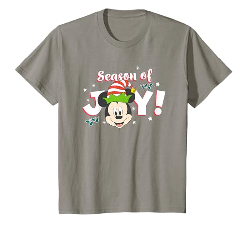 Kinder Weihnachten Mickey Mouse Holly Jolly T-Shirt von Disney