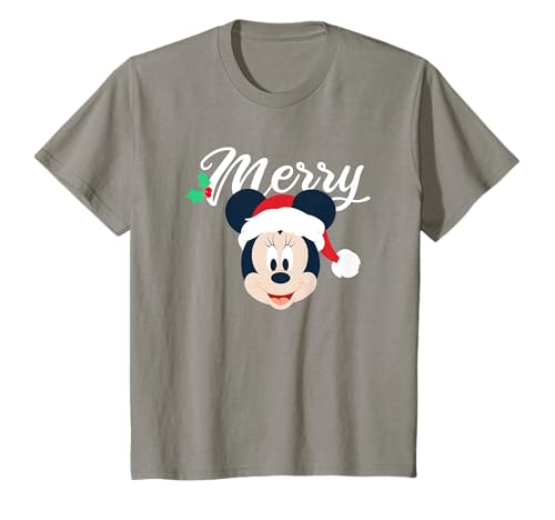 Kinder Weihnachten Minnie Mouse Merry T-Shirt von Disney