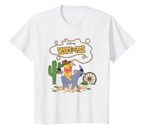 Kinder Winnie The Pooh Cowboy T-Shirt von Disney