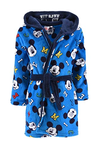 Mickey Mouse Jungen Bademantel (Blau,3 Jahre) von Disney