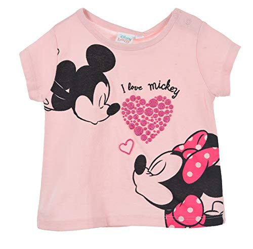 Minnie Mouse Baby - Mädchen Kurze Ärmel T Shirt von Disney