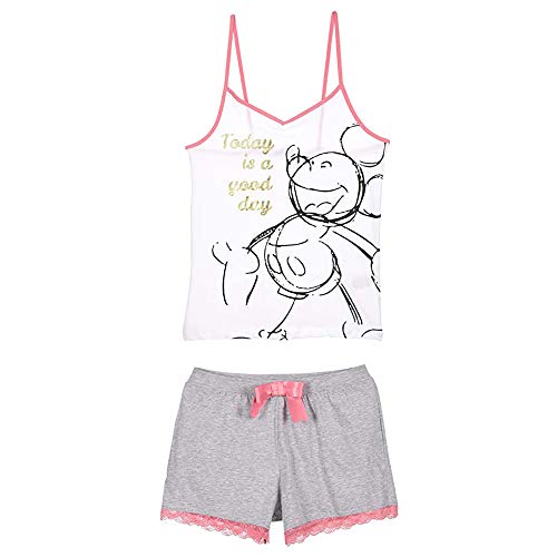 Minnie Mouse Damen Kurz Pyjama Schlafanzug von Disney