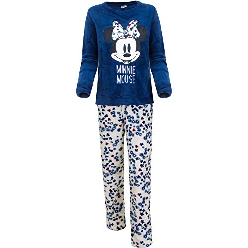 Minnie Mouse Damen Lang Pyjama Schlafanzug von Disney