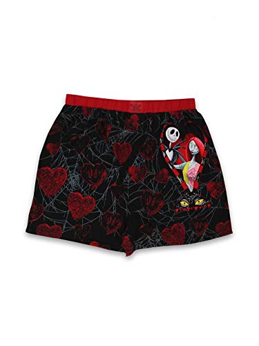 Disney Nightmare Before Christmas Jack and Sally Herren Boxershorts Unterwäsche, Mehrfarbig, XX-Large von Disney