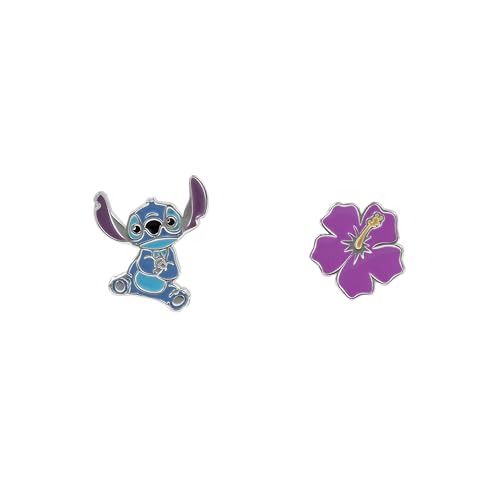 Disney Stitch and Flower Sterling Silber Mismatched Mädchen-Ohrstecker E906358SL.PH Disney Stitch and Flower Sterling Silber Mismatched Mädchen-Ohrstecker E906358SL.PH von Disney