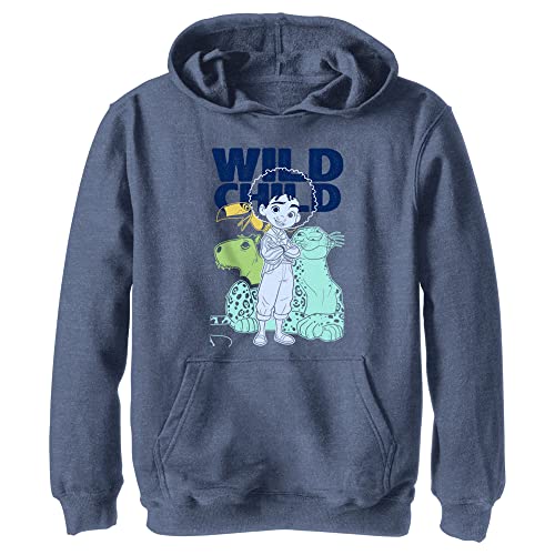 Pixar Encanto Antonio Wild Child Boys Hoodie, Navy Blue Heather, Small von Disney