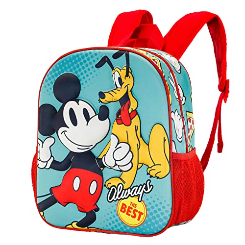 Micky Maus Best-Kleiner 3D Rucksack, Grün, 26 x 31 cm, Kapazität 8,5 L von Disney