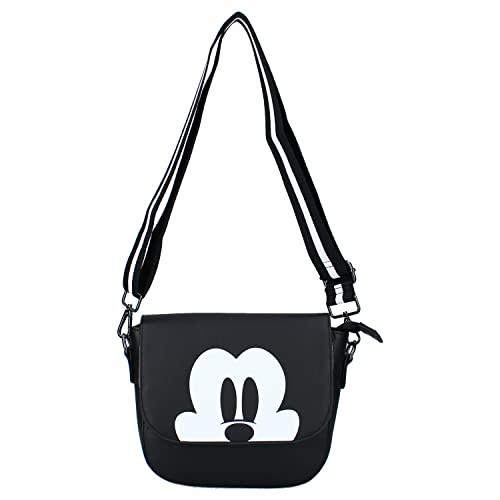 Schultertasche Mickey Mouse Written In The Stars Schwarz -Einheitsgröße von Disney