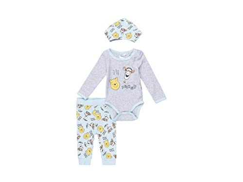 Disneybaby Winnie Pooh und Tigger Set Babybody Hose und Mütze (80) von Disneybaby