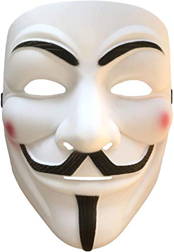 Disrerk V for Vendetta Guy Fawkes Kostüm Cosplay Maske für Halloween Maskerade Party Disrerk V for Vendetta Guy Fawkes Kostüm Cosplay Maske für Halloween Maskerade Party von LXPVSA