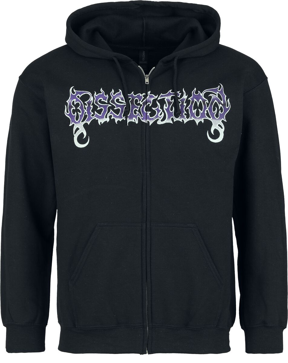 Dissection Storm Ot The Lights Bane Kapuzenjacke schwarz in XL von Dissection