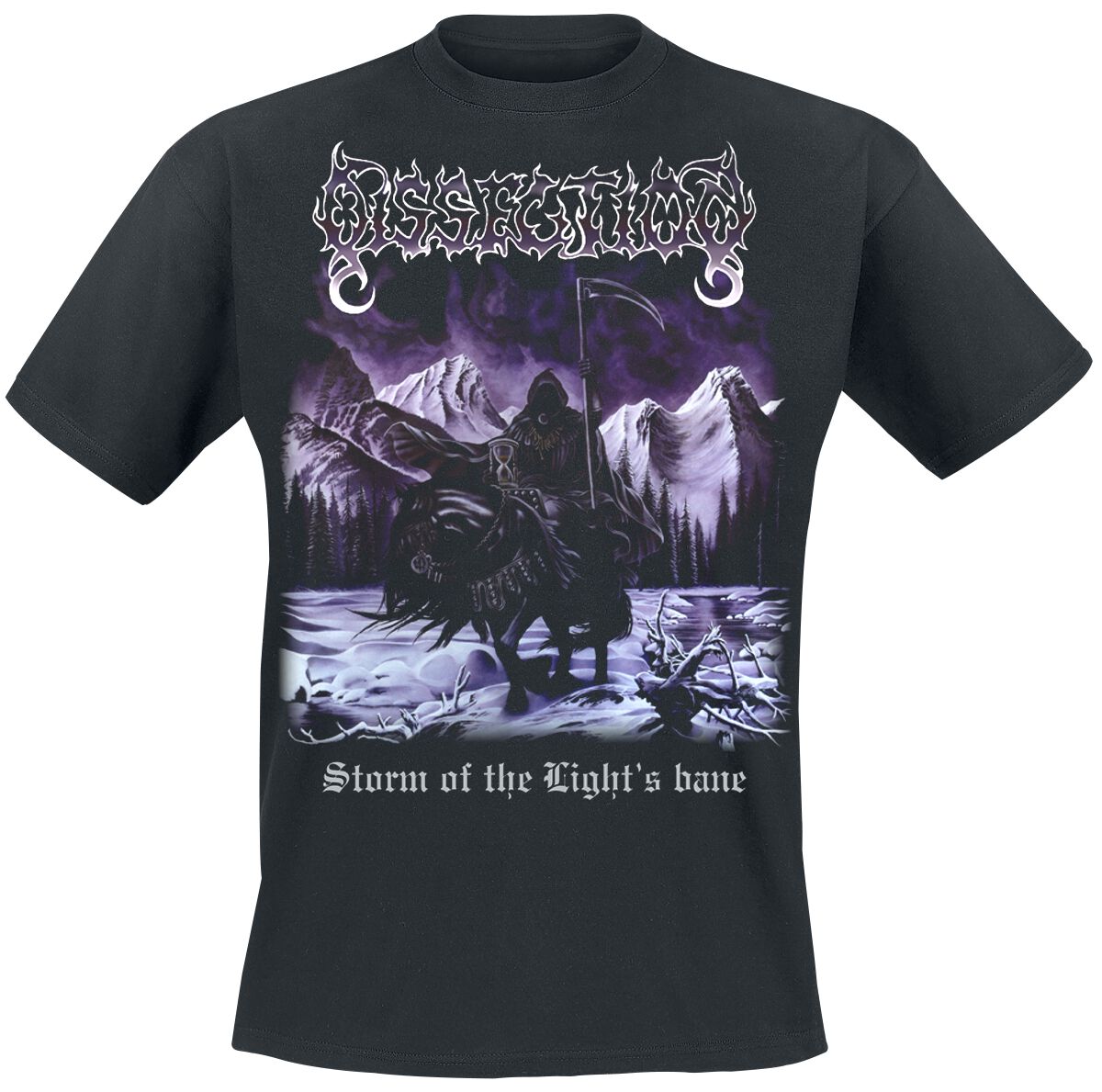 Dissection Storm of the light's bane T-Shirt schwarz in M von Dissection