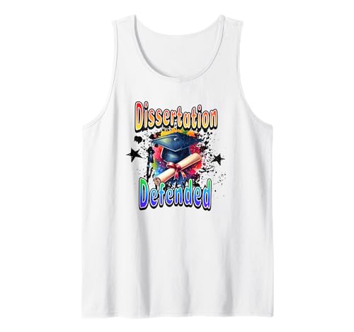 Dissertation Defended | Doktorarbeit Verteidigung Abschluss Tank Top Dissertation Defended | Doktorarbeit Verteidigung Abschluss Tank Top von Dissertation Defense | PhD Thesis Defense