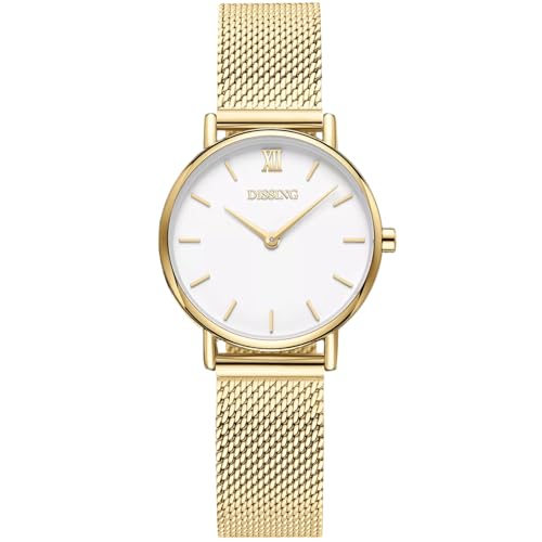 Dissing Handuhr – Armbanduhr Edelstahl 30mm – Klassische Uhr für den Alltag – Uhren mit minimalistischem Look – Armbanduhren für mit Stilgefühl Dissing Handuhr – Armbanduhr Edelstahl 30mm – Klassische Uhr für den Alltag – Uhren mit minimalistischem Look – Armbanduhren für mit Stilgefühl von Dissing Watches