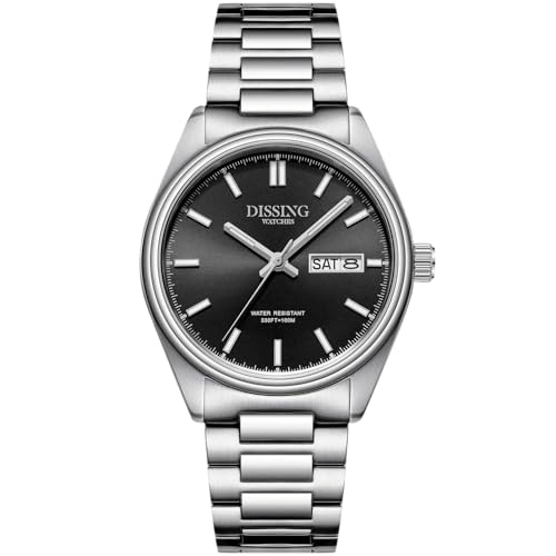Dissing Handuhr – Armbanduhr Edelstahl 39mm – Zeitlose Uhr für jeden Anlass – Uhren mit klarer Form – Armbanduhren für mit Charakter Dissing Handuhr – Armbanduhr Edelstahl 39mm – Zeitlose Uhr für jeden Anlass – Uhren mit klarer Form – Armbanduhren für mit Charakter von Dissing Watches
