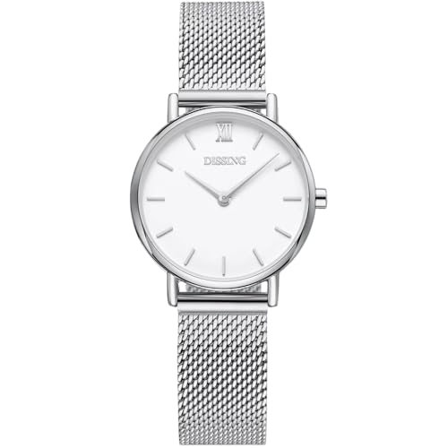 Dissing Handuhr – Armbanduhr Edelstahl – Klassische Uhr für den Alltag – Uhren mit minimalistischem Look – Armbanduhren für mit Stilgefühl Dissing Handuhr – Armbanduhr Edelstahl – Klassische Uhr für den Alltag – Uhren mit minimalistischem Look – Armbanduhren für mit Stilgefühl von Dissing Watches