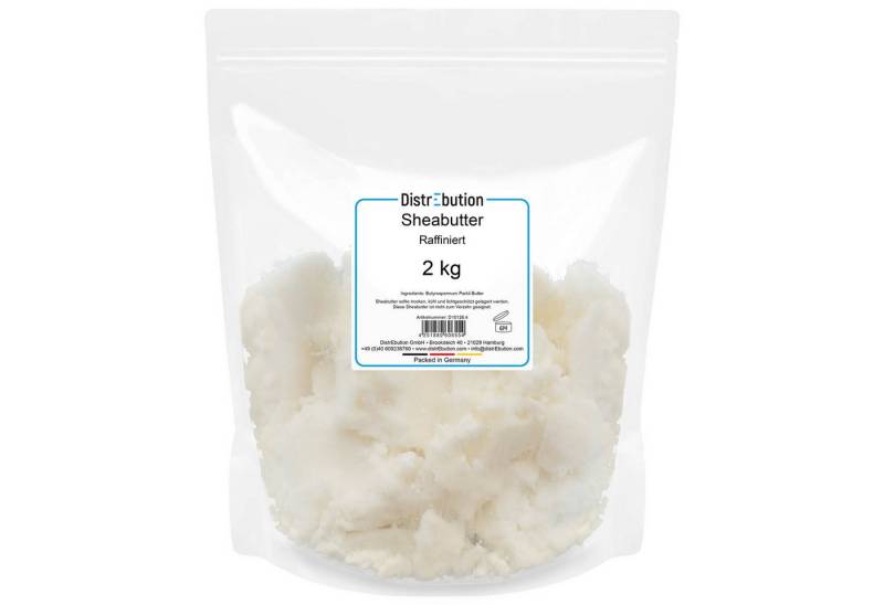 DistrEbution Hautcreme Sheabutter Raffiniert Vegan Natürliche Kosmetik von DistrEbution