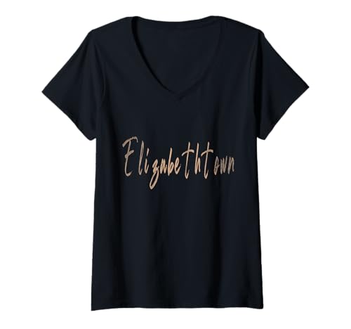 Damen Elizabethtown Kentucky Vintage Elegantes Design T-Shirt mit V-Ausschnitt Damen Elizabethtown Kentucky Vintage Elegantes Design T-Shirt mit V-Ausschnitt von Distressed Kentucky designs