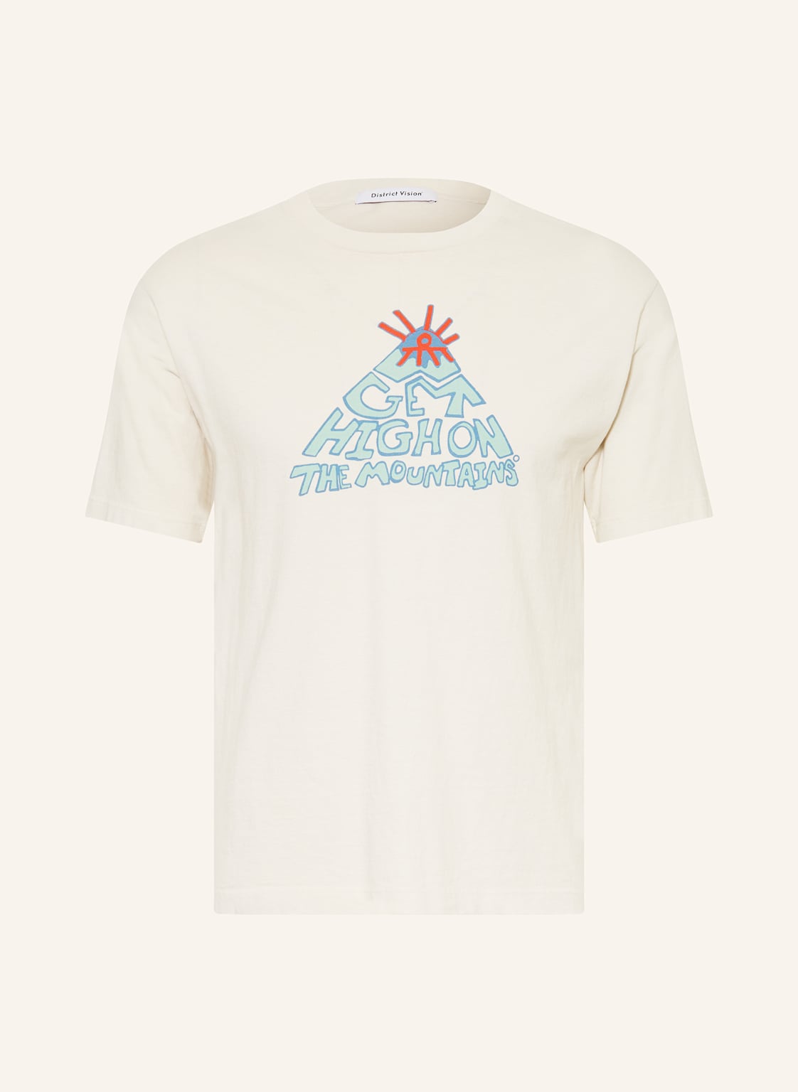 District Vision T-Shirt California weiss von District Vision